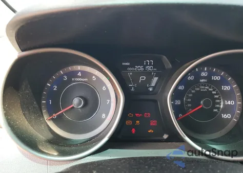 2013 Hyundai Elantra Gls from USA, damaged, VIN KMHDH4AE3DU941822